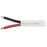 Pacer 142 AWG Duplex Cable  Flat Cable  RedBlack  100 W142DC100