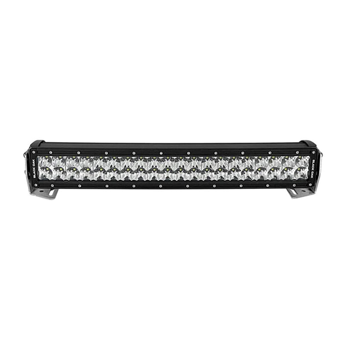 Black Oak Pro Series 30 Curved Double Row 20 LED Light Bar  Combo Optics  Black Housing 20CCD5OS