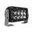Black Oak Pro Series 30 Double Row 4 LED Light Bar  Spot Optics  Black Housing 4SD5OS