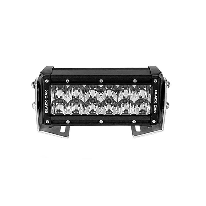 Black Oak Pro Series 30 Double Row 6 LED Light Bar  Combo Optics  Black Housing 6CD5OS