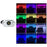 Black Oak Rock Accent Light  RGB  White Housing  MALRGB