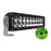 Black Oak Pro Series 30 10 850nm Infrared Double Row LED Light Bar  Combo Optics  Black Housing 10IR850