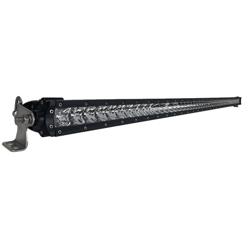 Black Oak 50 Single Row LED Light Bar  Combo Optics  Black Housing  Pro Series 30 50CS5OS