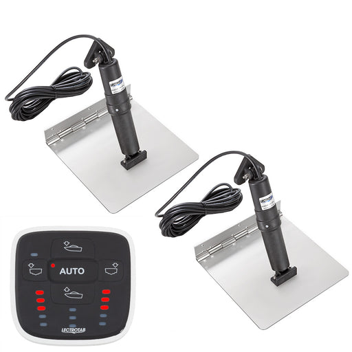 Lectrotab XKA Stainless Steel Trim Tab Kit wALC1 Control  9 x 12 XKASAL9X12