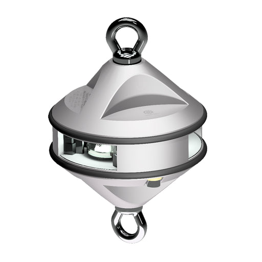 Lopolight Series 200012  Hoist Light  2NM  White  Silver Housing 200012G2H1C