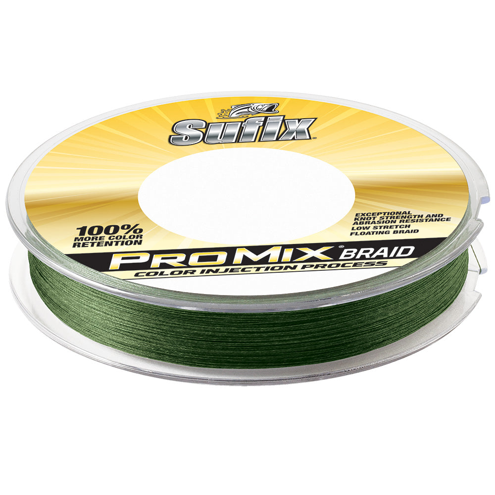 Sufix ProMix Braid  50lb  LowVis Green  300 yds 630150G