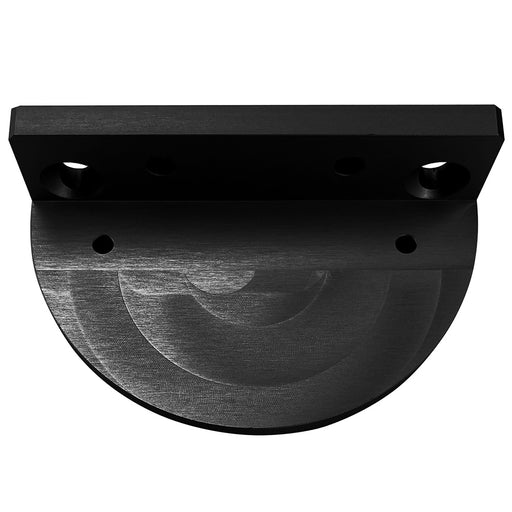 Lopolight Mounting Plate for X01 Series Vertical Sidelights  Black 401017B