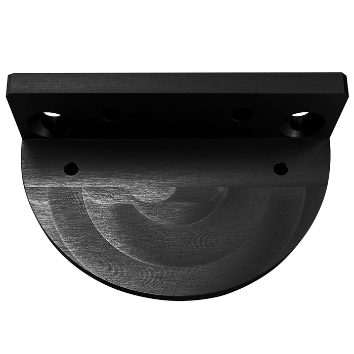 Lopolight Mounting Plate for X01 Series Vertical Sidelights  Black 401017B