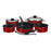 Magma Nestable 10 Piece Induction NonStick Enamel Finish Cookware Set  Magma Red A10366MR2IN