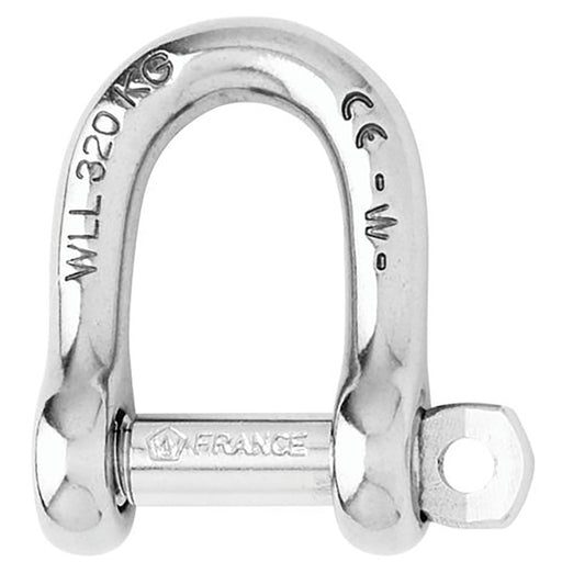 Wichard SelfLocking D Shackle  12mm Diameter  1532 01206