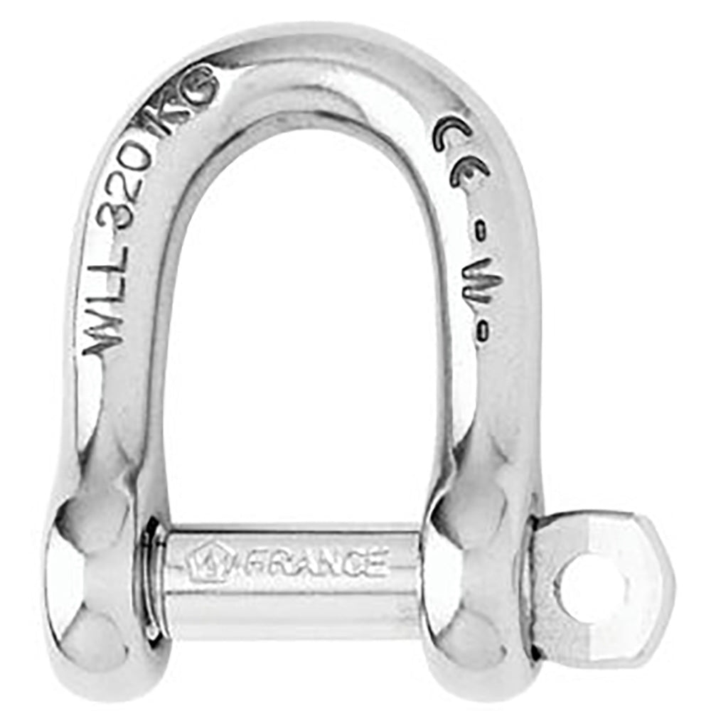 Wichard Not SelfLocking D Shackle  14mm Diameter  916 01207