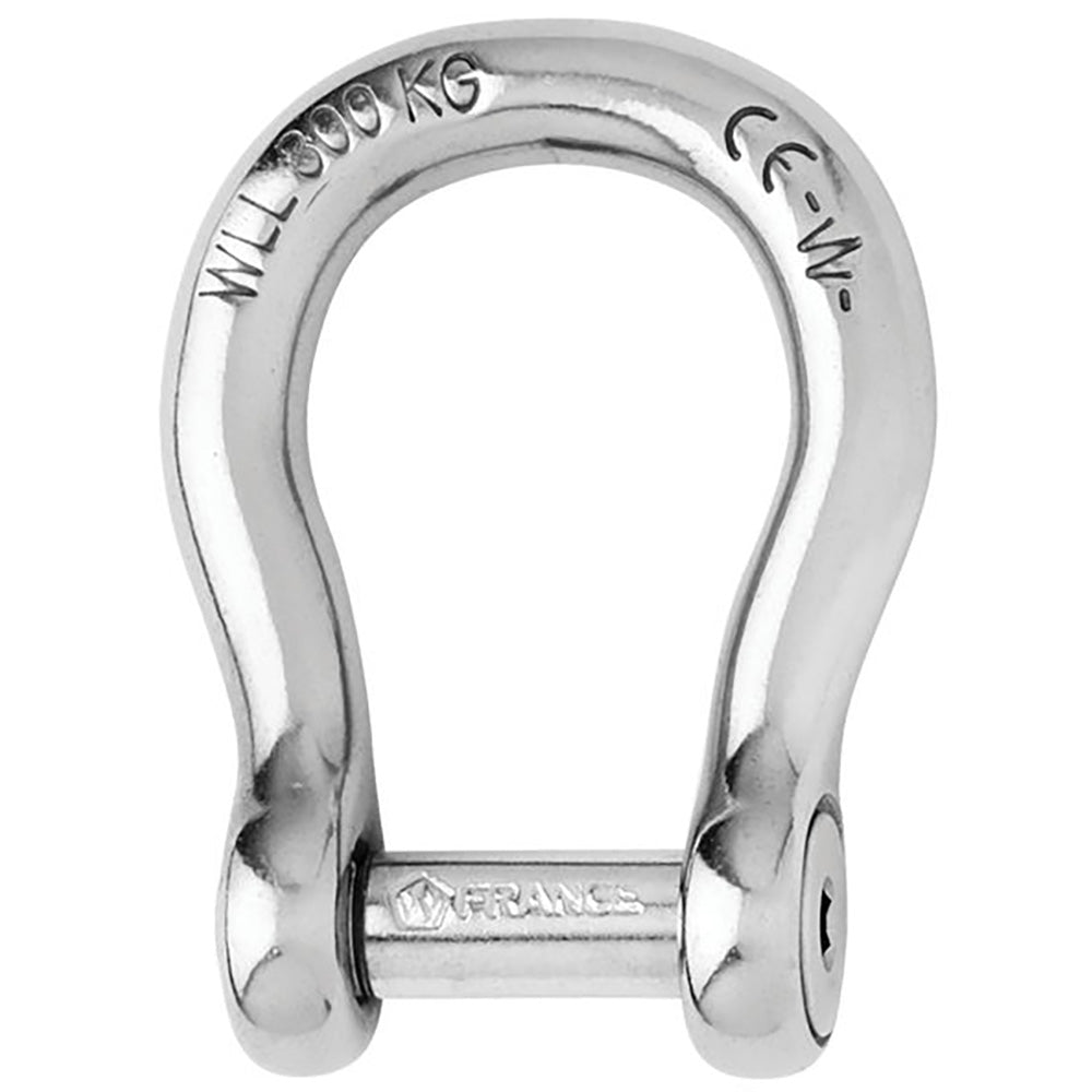 Wichard SelfLocking Allen Head Pin Bow Shackle  10mm Diameter  1332 01345
