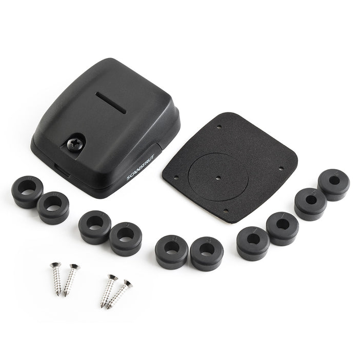 Scanstrut Horizontal Double Cable Seal  Black DSHD10BLK