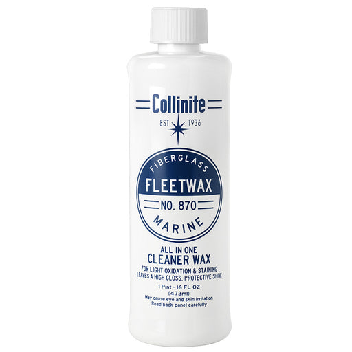 Collinite 870 Marine Fiberglass Fleetwax  16oz 87016OZ