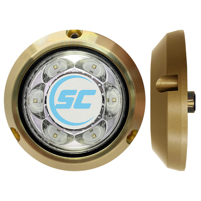 ShadowCaster SC3 Series Great White Bronze Surface Mount Underwater Light SC3GWBZSM