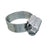 Trident Marine 316 SS NonPerforated Worm Gear Hose Clamp  38 Band  7162132 Clamping Range  10Pack  SAE Size 4 7050561