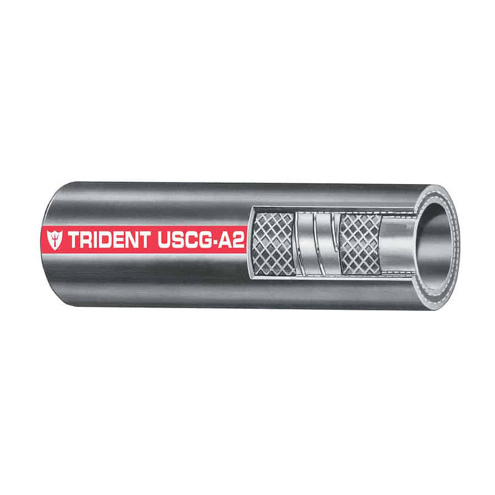 Trident Marine 2 x 50 Coil Type A2 Fuel Fill Hose 3272006