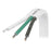 Pacer White Triplex Cable  143 AWG  BlackGreenWhite  Sold by the Foot W143FT