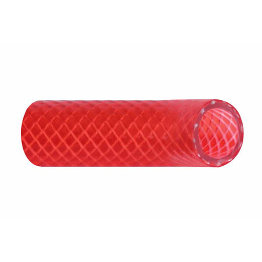 Trident Marine 5/8" Reinforced PVC (FDA) Hot Water Feed Line Hose - Drinking Water Safe - Translucent Red - Sold by the Foot [166-0586-FT]