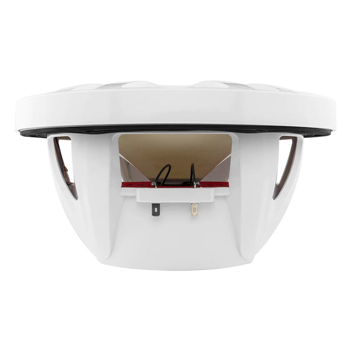 DS18 HYDRO 10 2Way Marine Speakers wBullet Tweeters  Integrated RGB LED Lights  White NXL10WH