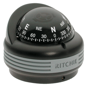 Ritchie Tr-33 Trek Compass - Bracket Mount - Black