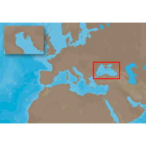 C-MAP NT+ EM-C102 - Black Sea & Marmara - C-Card