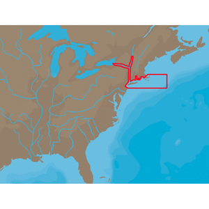 C-MAP NT+ NA-C302 - Cape Cod & Long Island to Albany - C-Card