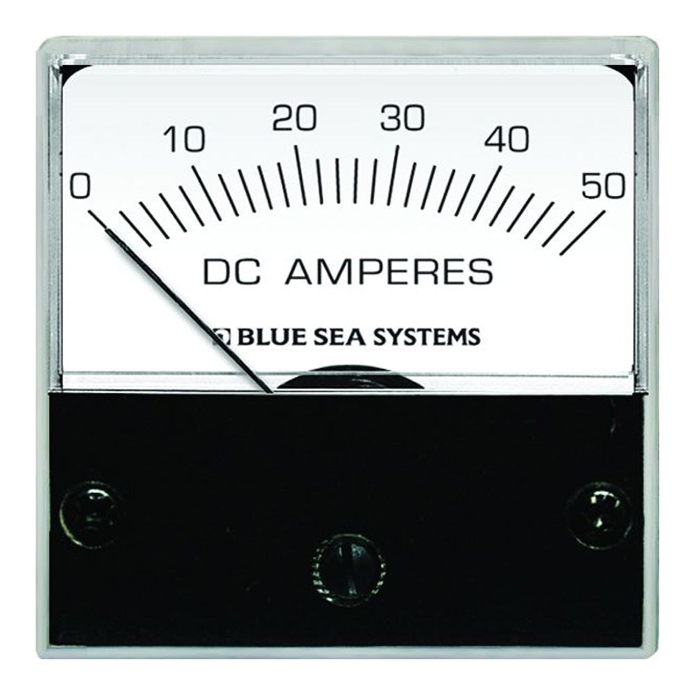 Blue Sea 8041 DC Analog Micro Ammeter - 2" Face, 0-50 Amperes DC [8041]