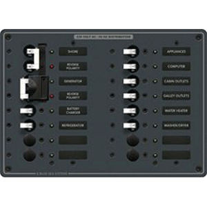 Blue Sea 8568 AC Toggle Source Selector (230V) - 2 Sources + 12 Positions