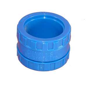 Charles 30 Amp Watertight Connecting Coupler Assembly - Blue