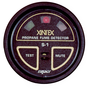 Xintex 2&quot; Propane Detector w/ Plug In Sensor - No Solenoid