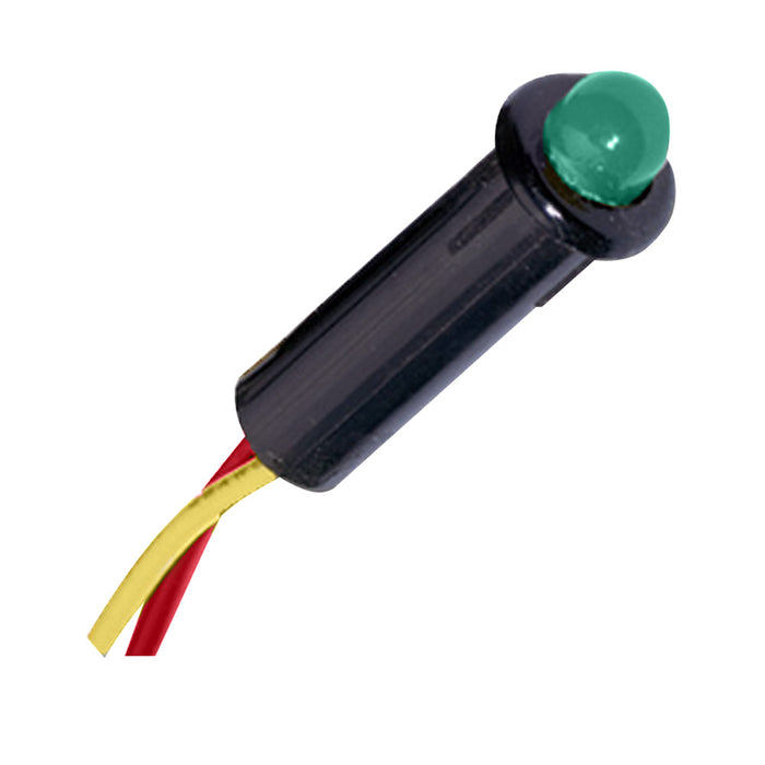 Paneltronics LED Indicator Light - Green - 240 VAC - 1/4" [048-027]