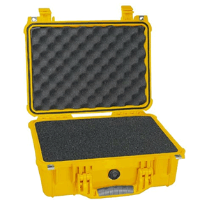 Pelican 1450 Case w/Foam - Yellow
