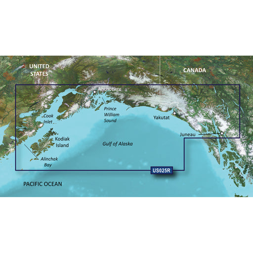 Garmin BlueChart g3 Vision HD - VUS025R - Anchorage - Juneau - microSD/SD [010-C0726-00]