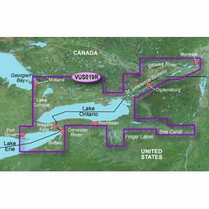 Garmin VUS019R - Lake Ontario to Montreal - SD Card