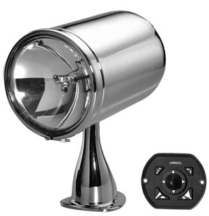 Jabsco 6&quot; Chrome Plated Remote Control Searchlight