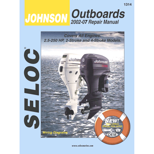 Seloc Serive Manual - Johnson - Outboards - 2002-2007