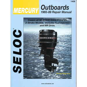 Seloc Service Manual - Mercury Outboards - 6Cyl - 1965-89