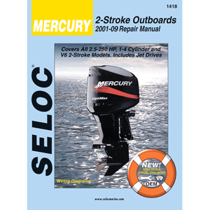 Seloc Service Manual - Mercury/Mariner - All 2 Strokes - 2001-09