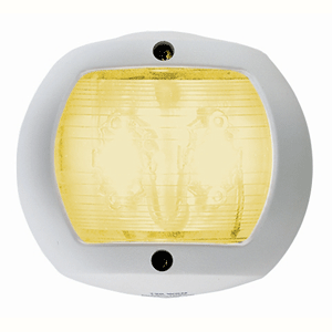 Perko LED Towing Light - Yellow - 12V - White Plastic Housing