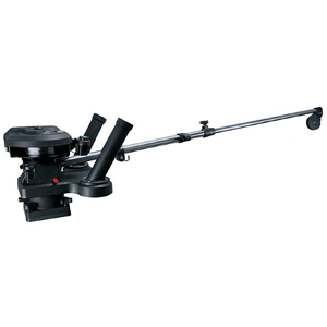 Scotty 1117 Big Water Propack 60&quot; Telescoping Electric Downrigger w/ Dual Rod Holder and Swivel Base