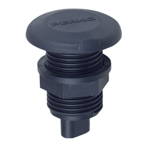 Perko Mini Mount Plug-In Type Base - 3 Pin - Black