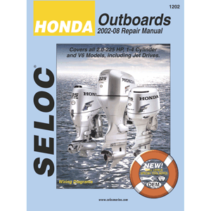 Seloc Service Manual - Honda Outboards 2002-2008