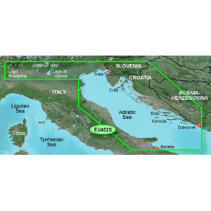 Garmin Bluechart G2 - HXEU452S - Adriatic Sea North Coast - microSD/SD