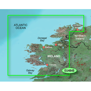 Garmin Bluechart G2 - HEU484S - Ireland North - West - Data Card