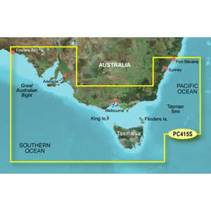 Garmin Bluechart G2 - HPC415S - Port Stephens - Fowlers Bay - Data Card