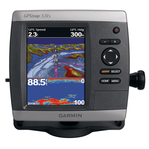Garmin GPSMAP&reg; 531S GPS Dual Beam Combo