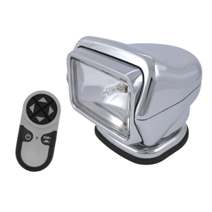Golight Stryker Searchlight 12V w/Wireless Handheld Remote - Chrome