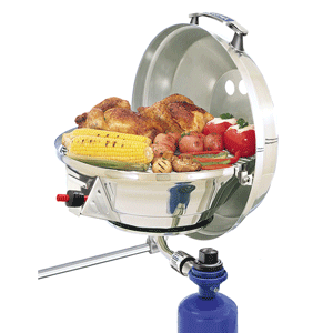 Magma Marine Kettle 2 Stove & Gas Grill Combo - Original Size 15&quot;