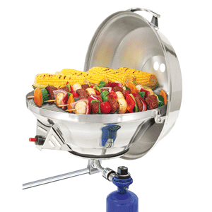 Magma Marine Kettle 2 Stove & Gas Grill Combo - Party Size 17&quot;